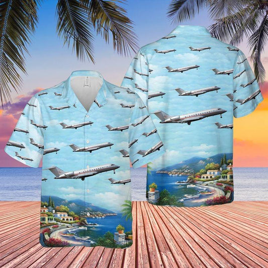 Vistajet Bombardier Hawaiian Shirt | For Men &amp;amp; Women | Adult | Hw9468