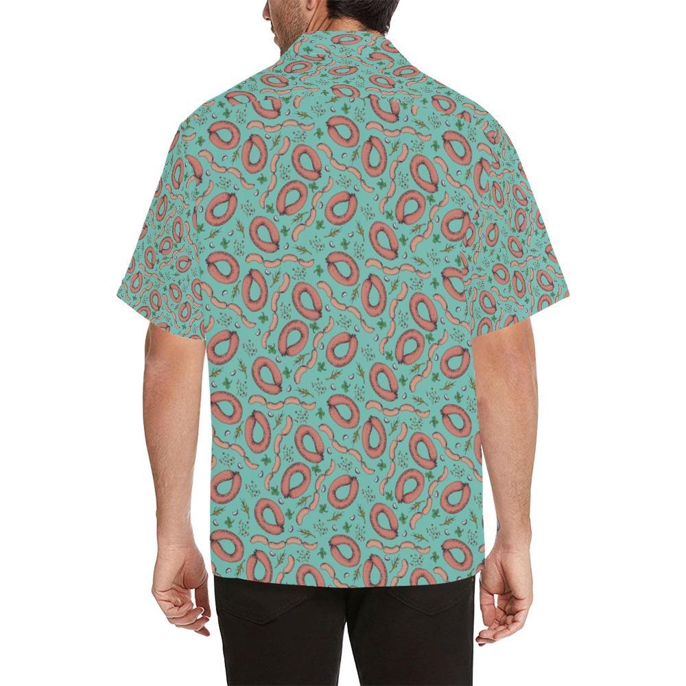 Sausage Print Design Hawaiian Shirt