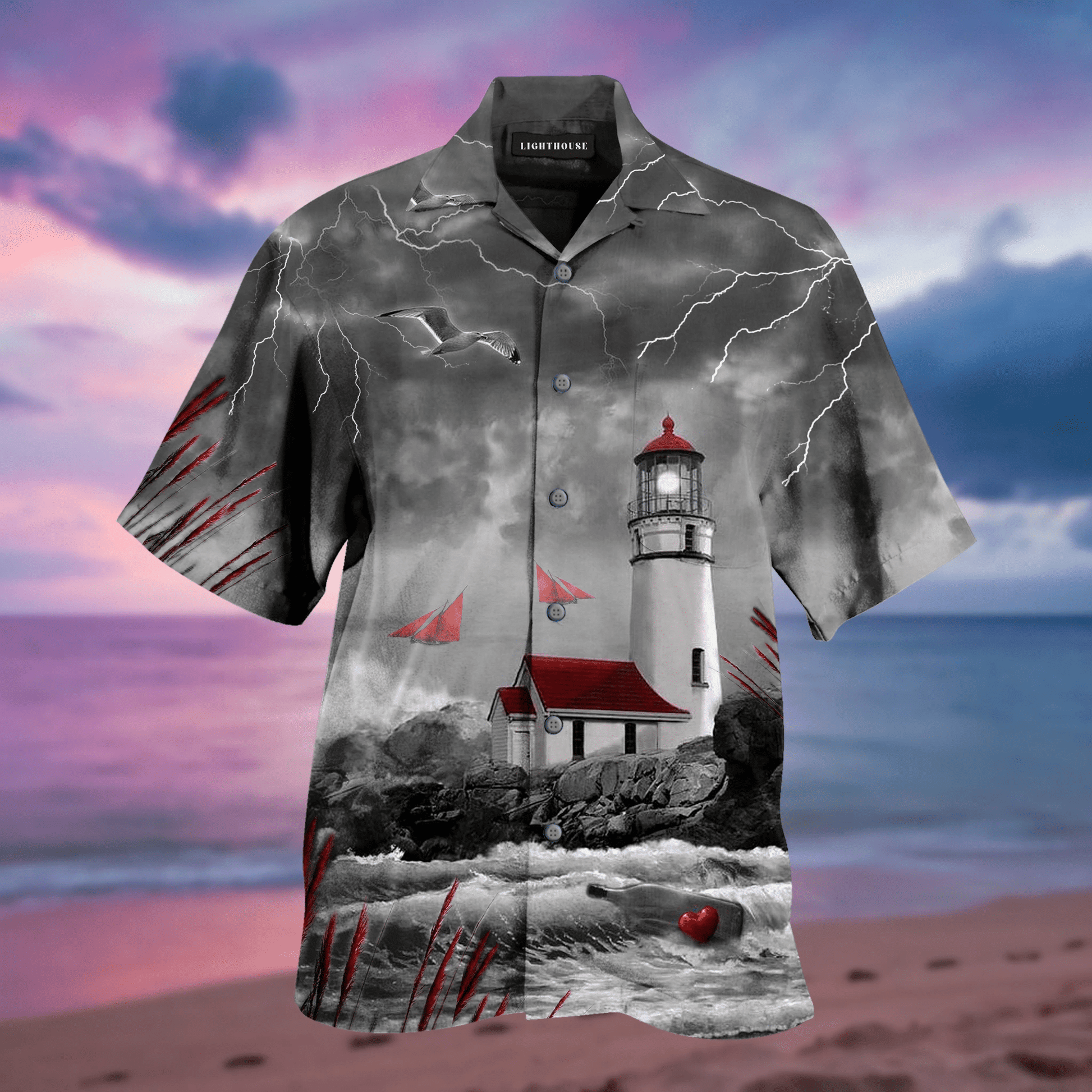 Finding Light Unisex Hawaiian Aloha Shirts #HL