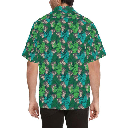 Chimpanzee Pattern Print Design Hawaiian Shirt
