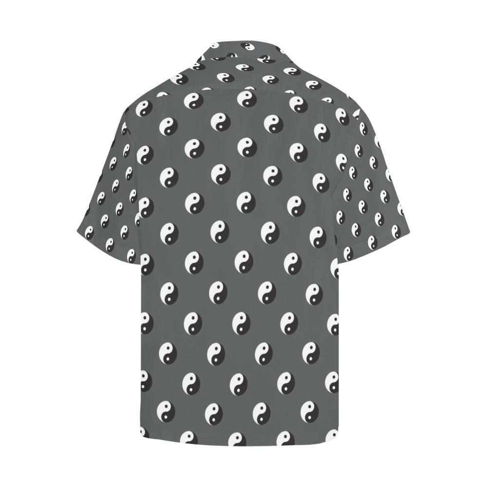 Yin Yang Print Design Hawaiian Shirt