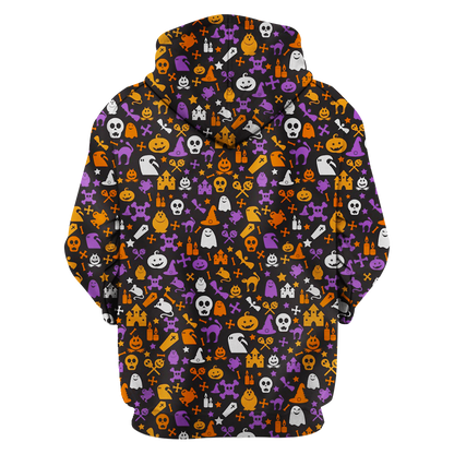 Cartoon Halloween Hawaiian Shirt