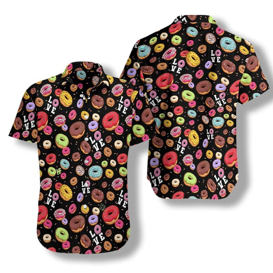 I Love Donut For National Doughnut Day Aloha Hawaiian Shirt #H