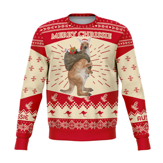 Australia Kangaroo Ugly Christmas Sweater 