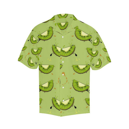 Kiwi Pattern Background Mens All Over Print Hawaiian Shirt