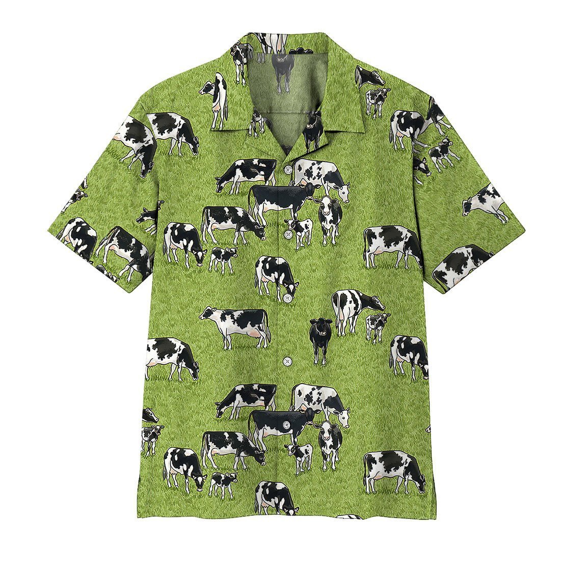 3D Dairy Cow Hawaii Shirt