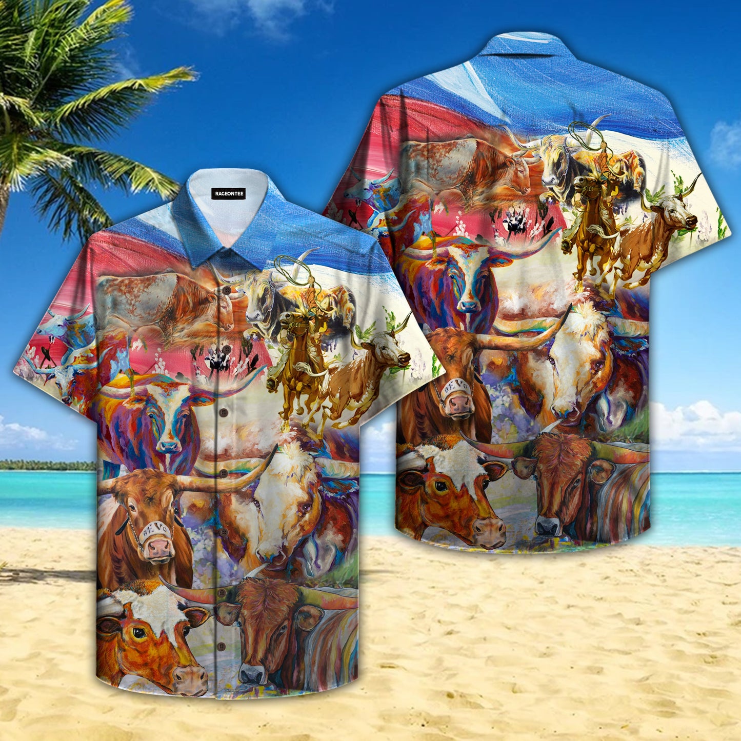 Don'T Stop Until You Proud Texas Cowboy Horse Hawaiian Shirt | For Men &amp;amp; Women | Adult | Hw4981