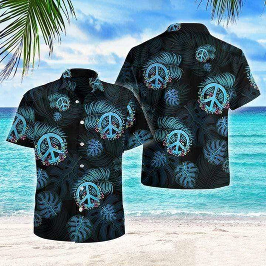 Hippie Summer Vibe Tropical Hawaiian Aloha Shirts #DH