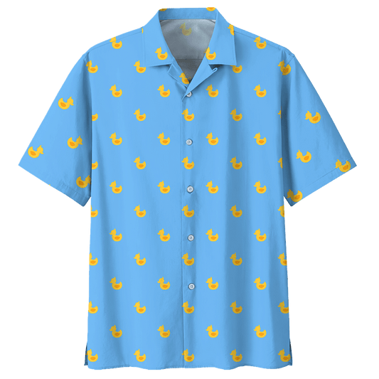 Duck  Blue Amazing Design Unisex Hawaiian Shirt  