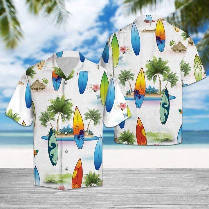 Surf Lover Surfer Unisex Hawaiian Aloha Shirts #DH