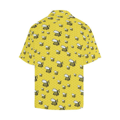 Bee Cute Print Design Hawaiian Shirt