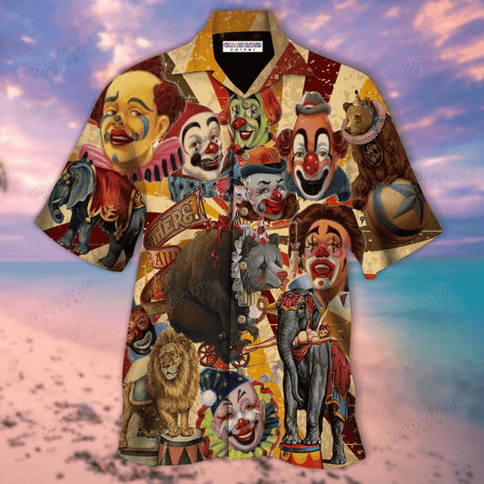 Clown Halloween Hawaiian Shirt | For Men & Women | Adult | HW5129