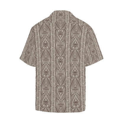 Maori Pattern Print Design Hawaiian Shirt