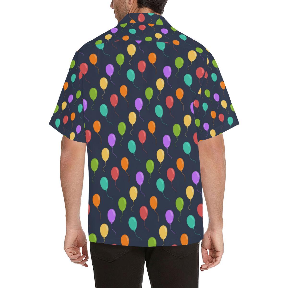 Ballon Colorful Pattern Print Design Hawaiian Shirt