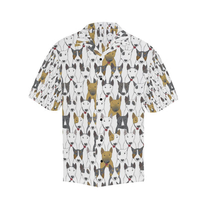 Bull Terriers Pattern Print Design Hawaiian Shirt