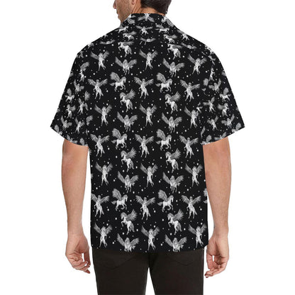 Pegasus Pattern Print Design Hawaiian Shirt