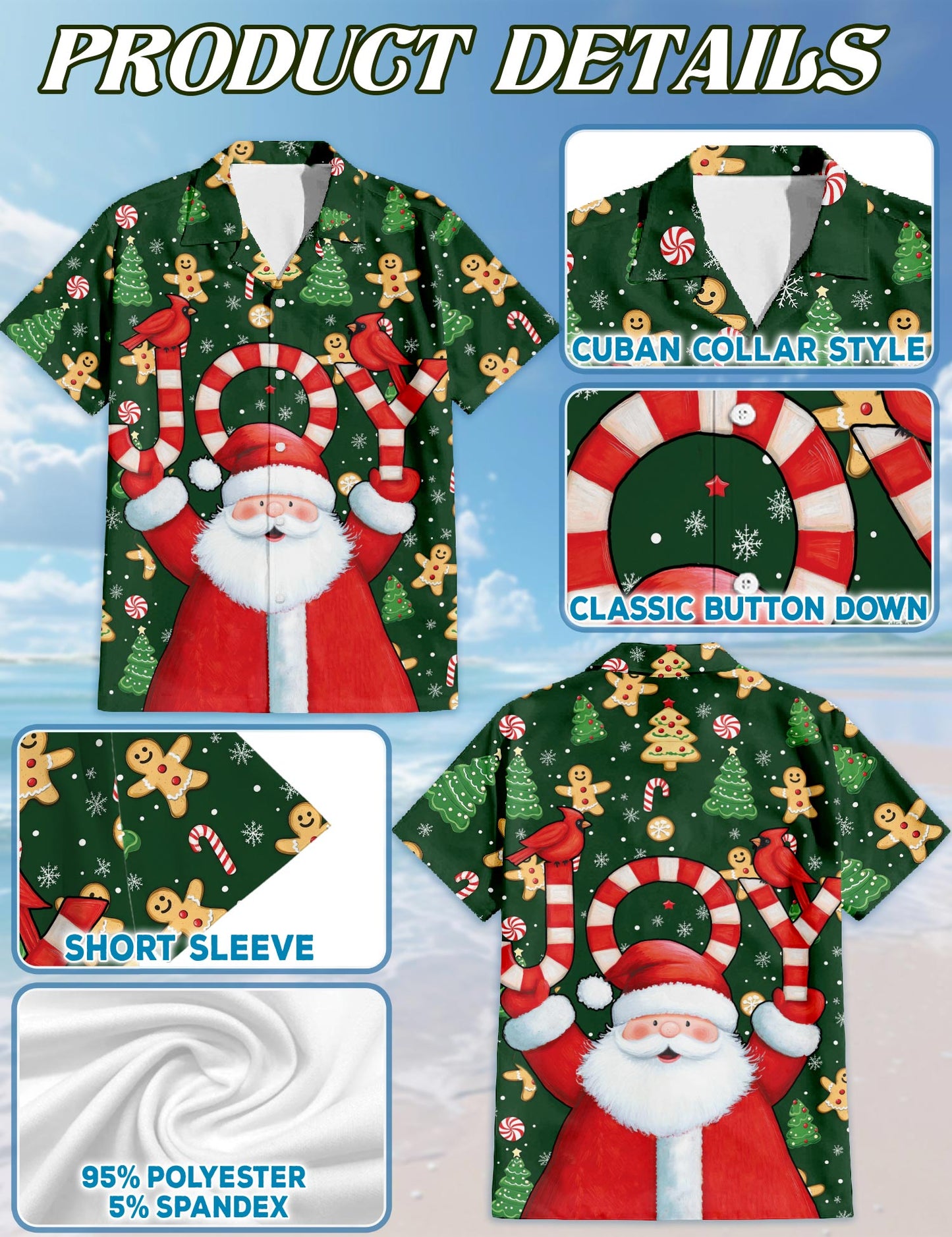 Cat Doodle Hawaiian Shirt for Men, Button Down Aloha Shirt - Azhawaiian