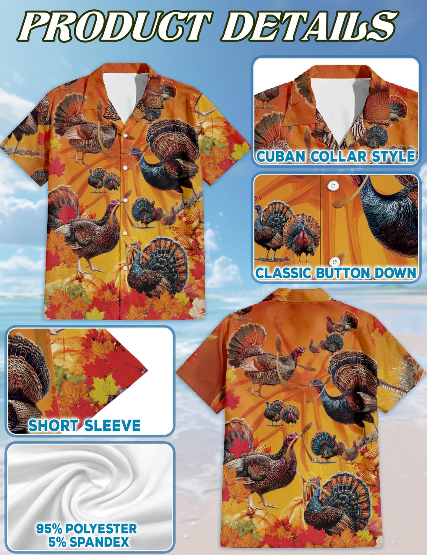 Pineapple Red Angus Cattle Hawaiian Shirt for Men, Button Down Aloha Shirt - Azhawaiian