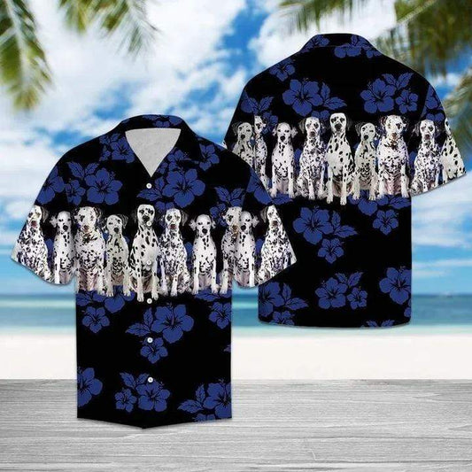 Amazing Dalmatian Dog Lover Christmas Hawaiian Aloha Shirts