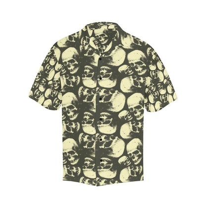 Skull Print Design Hawaiian Shirt
