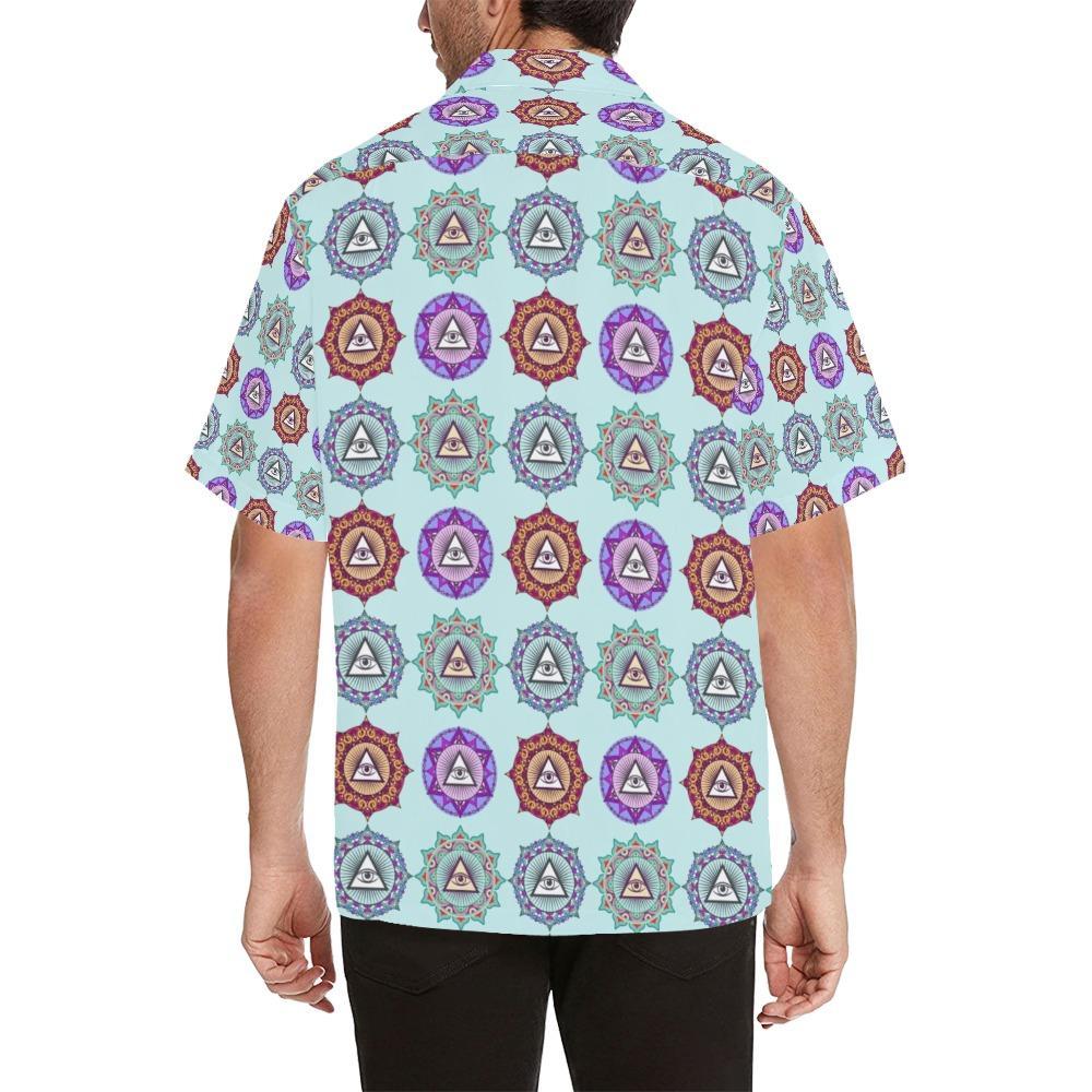 Third Eye Print Design Hawaiian Shirt