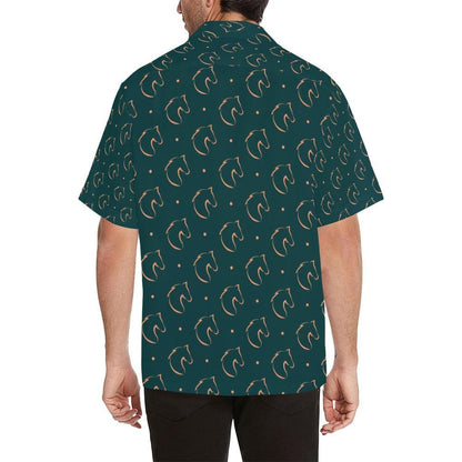 Horse Head Print Design Hawaiian Shirt