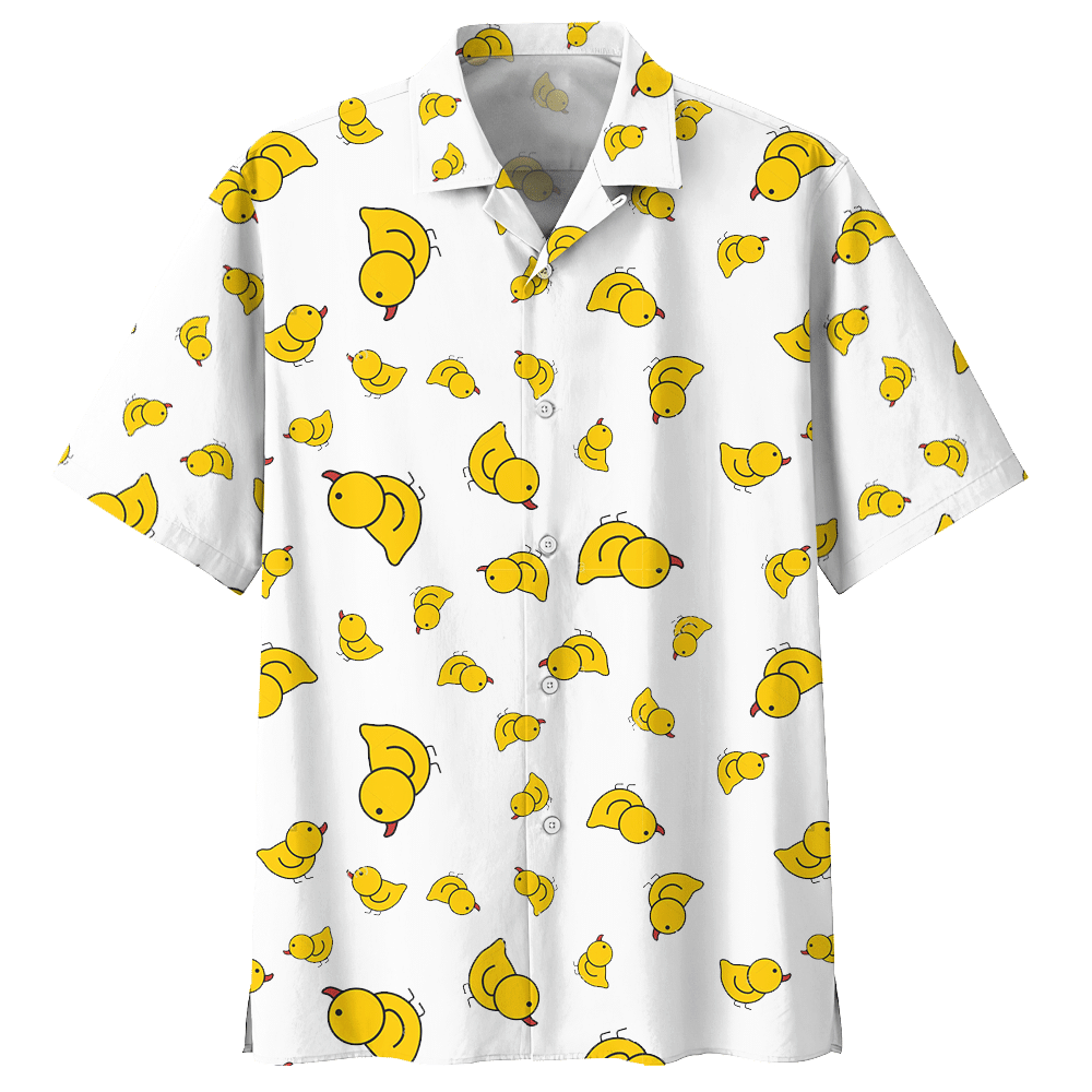 Duck  White Unique Design Unisex Hawaiian Shirt For Men And Women Dhc17063685