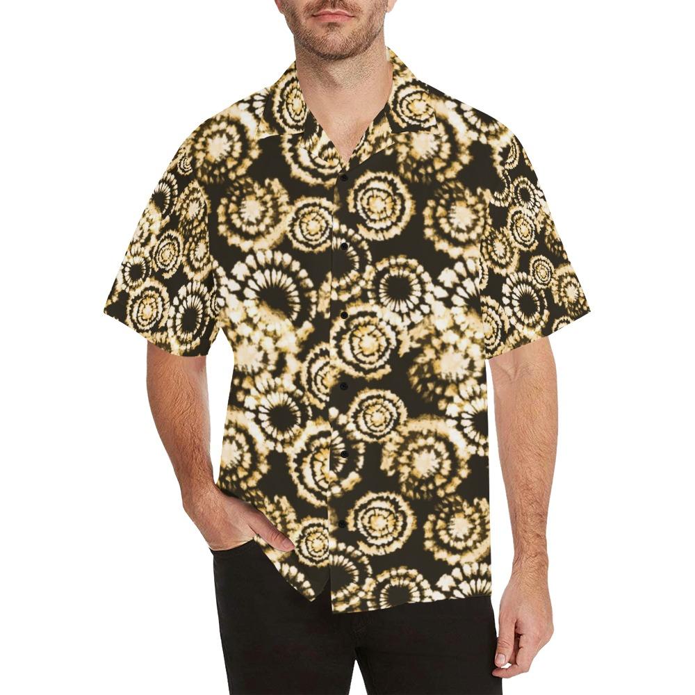 Tie Dye Print Design Hawaiian Shirt