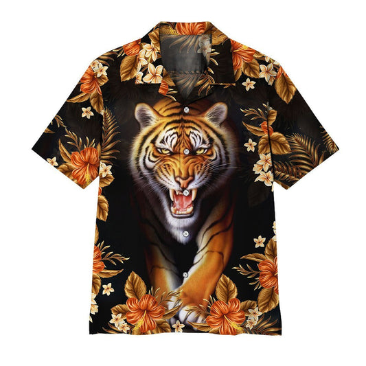 3D Tiger Hawaii Shirt