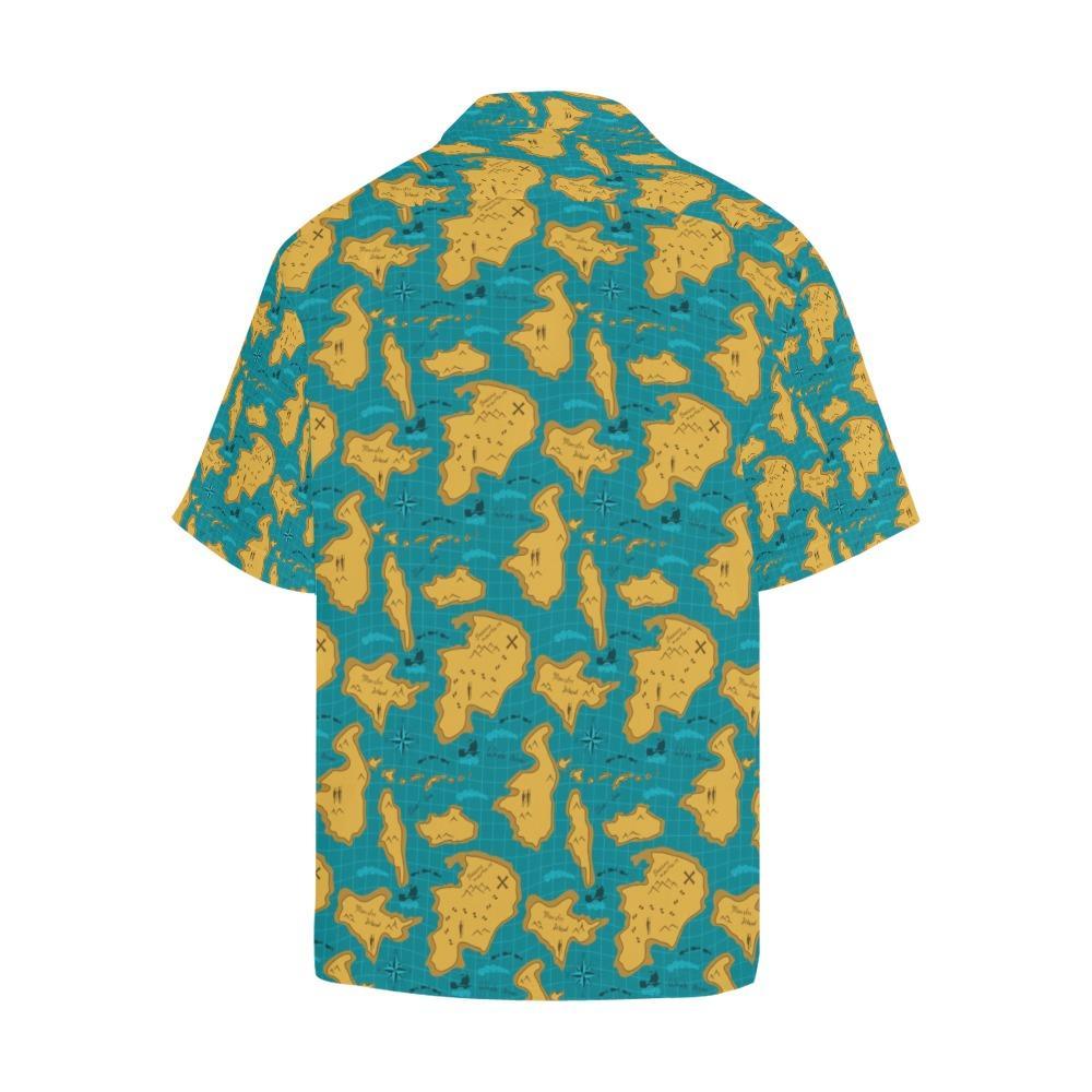 World Map Print Design Hawaiian Shirt