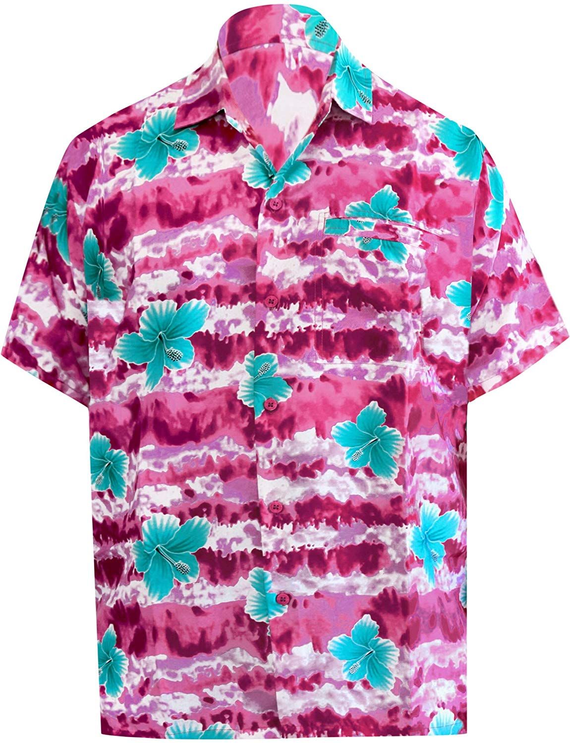 Floral Pink Awesome Design Hawaiian Shirt Dhc18061380