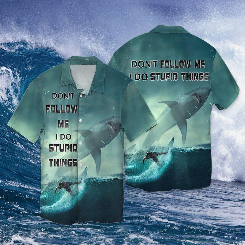 Shark Hawaiian Shirt | For Men &amp;amp; Women | Adult | Hw7775