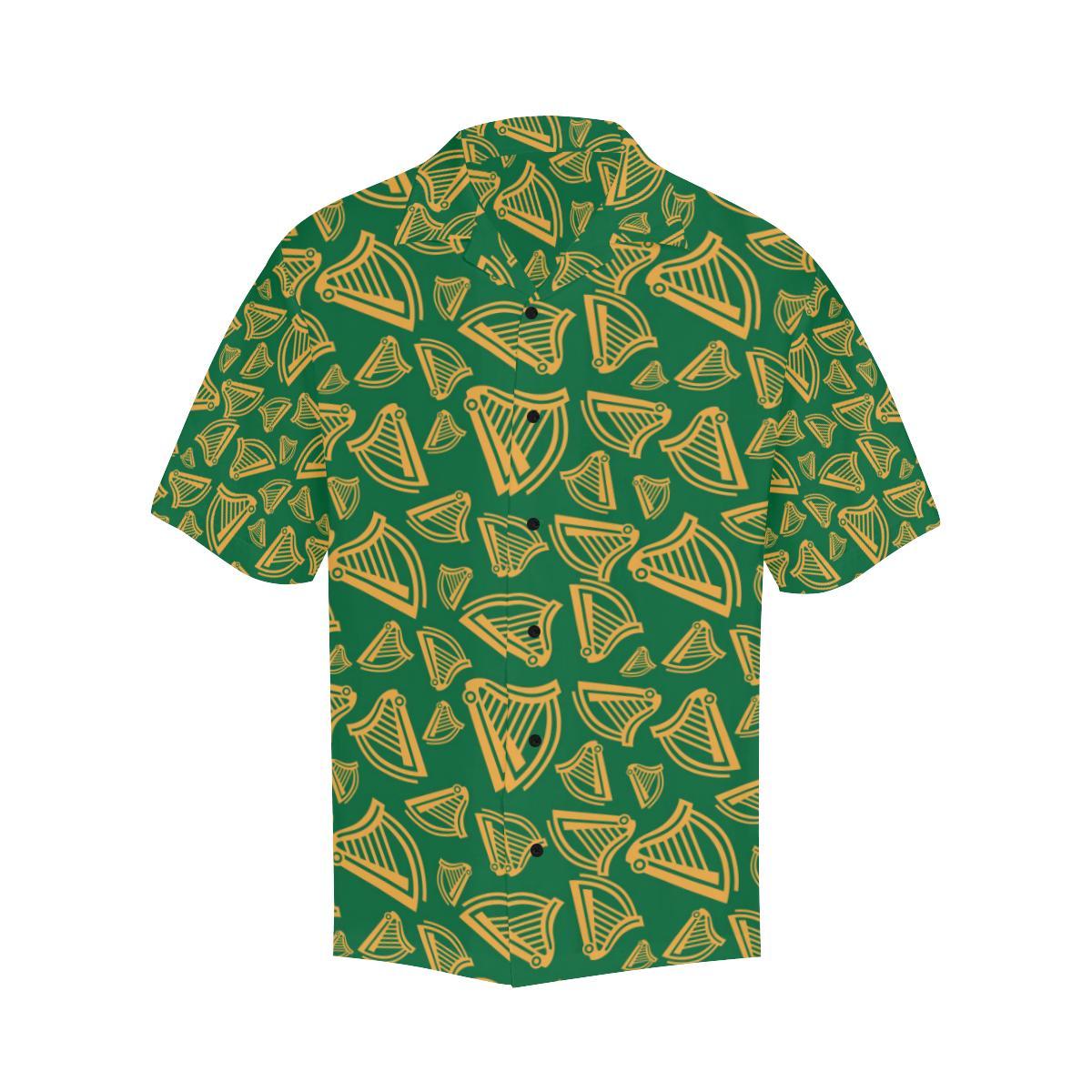Harp Pattern Print Design Hawaiian Shirt