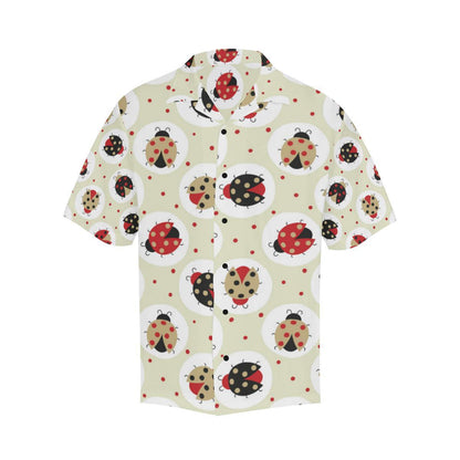 Ladybug Pattern Print Design Hawaiian Shirt
