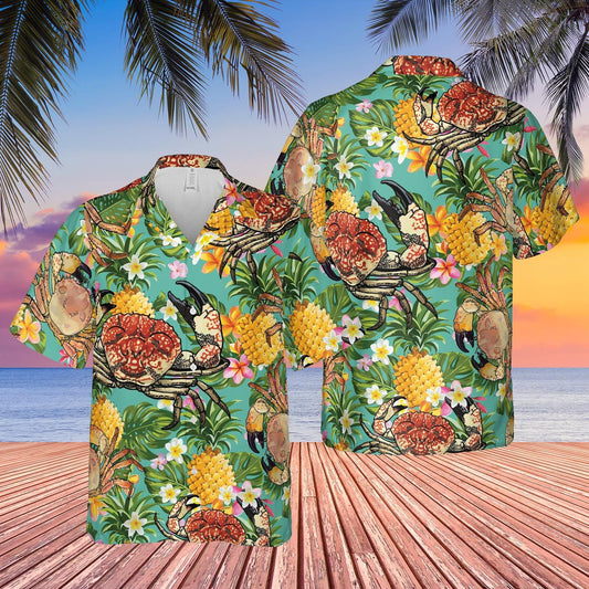 Crab Hawaiian Shirt | For Men & Women | Adult | HW4629