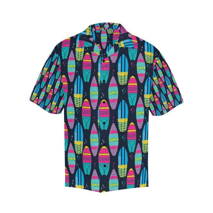 Surfboard Colorful Print Design Hawaiian Shirt