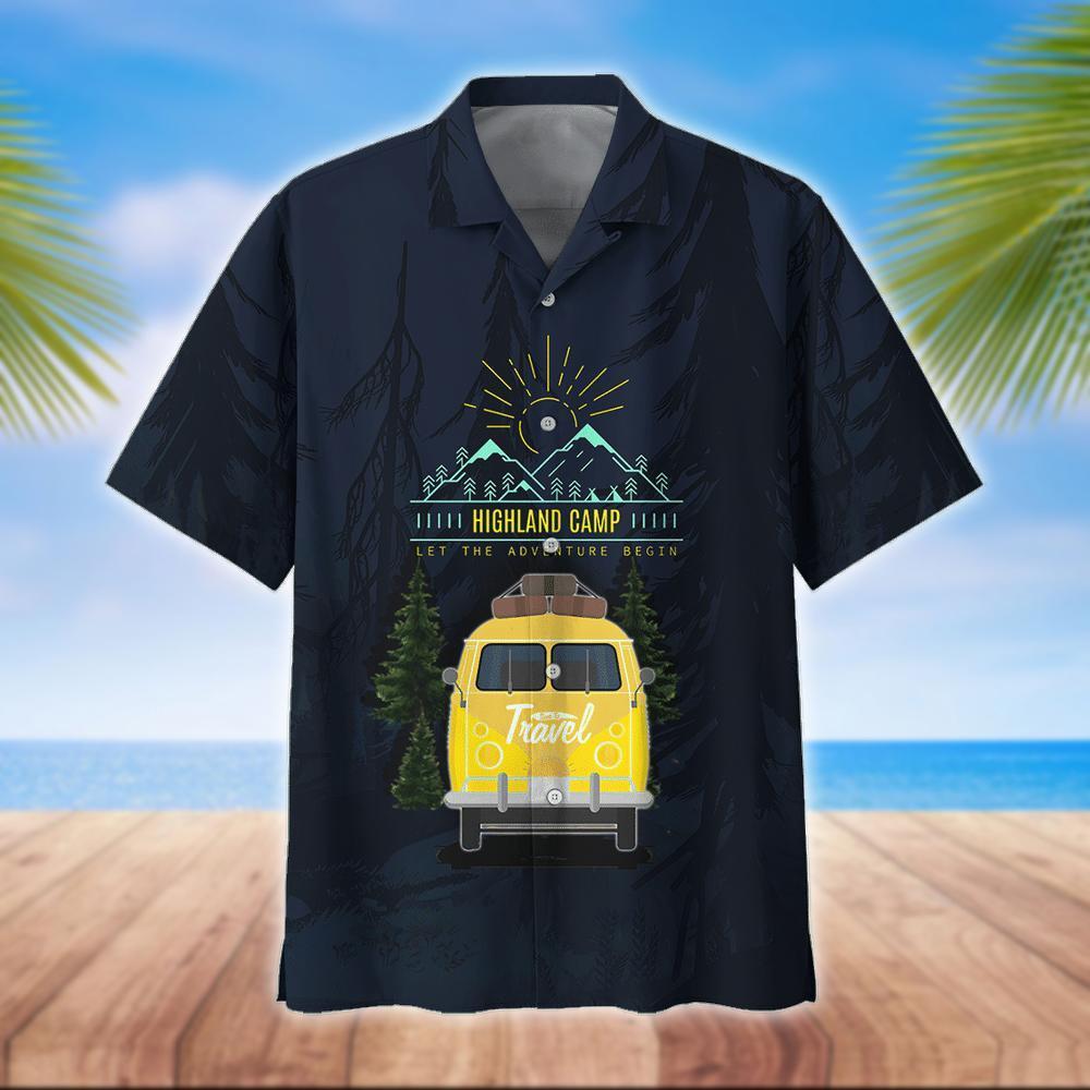 Camping Hawaiian Shirt 3 | Unique Beach Shirt Hawaiian