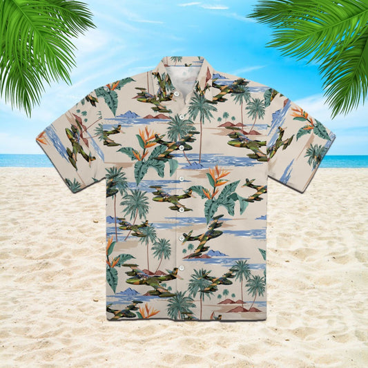 OragonTee US Air Force Cessna A-37 Dragonfly Veteran Hawaiian Shirt | For Men & Women | Adult | HW7859