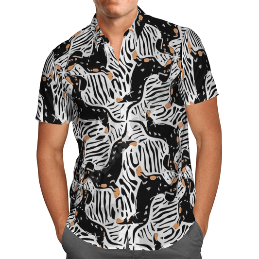 Funny Dachshund   White High Quality Unisex Hawaiian Shirt For Men And Women Dhc17064079