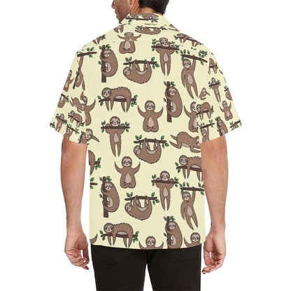 Sloth Print Design 0 Hawaiian Shirt