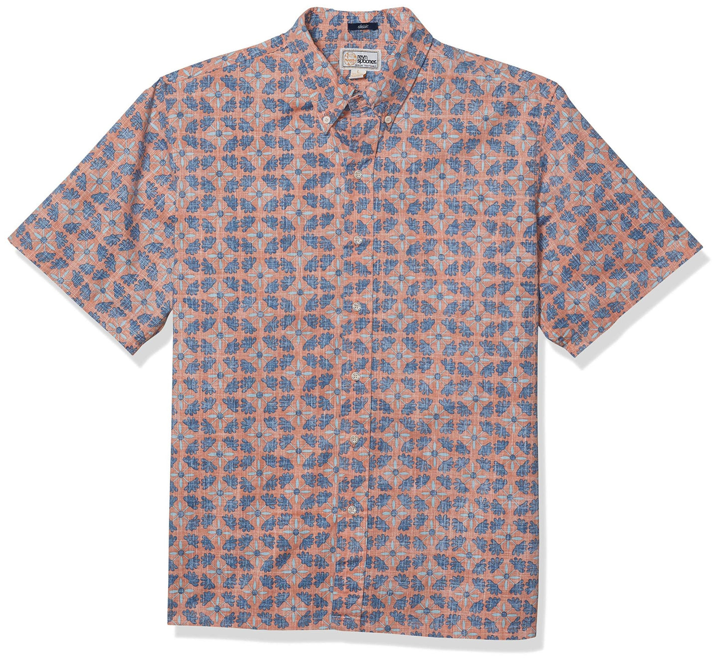 Flowers Orange Blue Amazing Design Hawaiian Shirt Dhc18062034