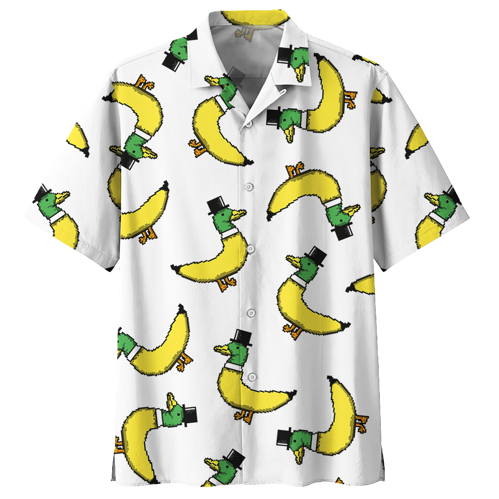 Duck  White Amazing Design Unisex Hawaiian Shirt For Men And Women Dhc17063630