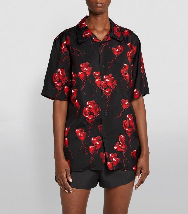 Heart Black Amazing Design Hawaiian Shirt Dhc180690