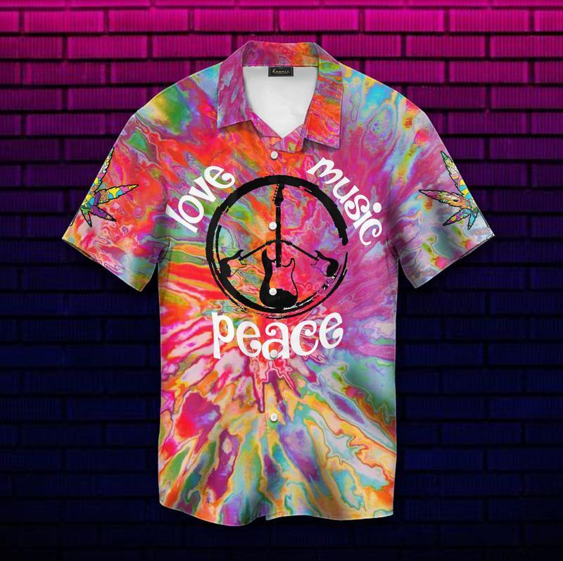 Love And Peace And Music For My Soul Hawaiian Shirt | For Men & Women | Adult | HW4494