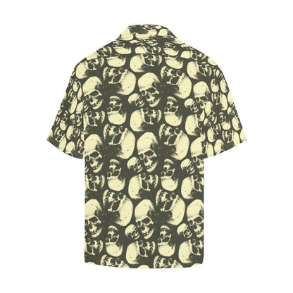 Skull Print Design Hawaiian Shirt