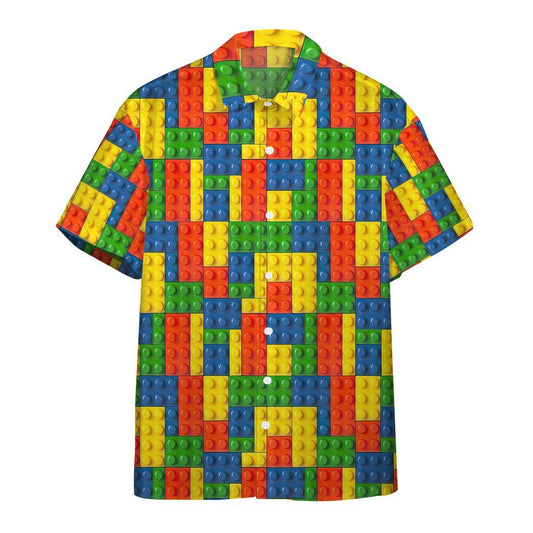  3D Lego Fabric Custom Hawaii Shirt