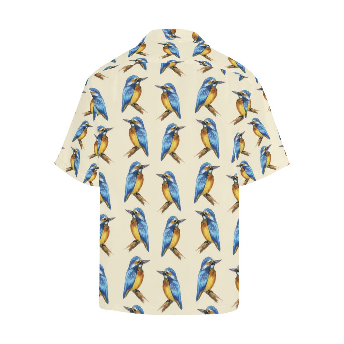 Kingfisher Pattern Print Design Hawaiian Shirt