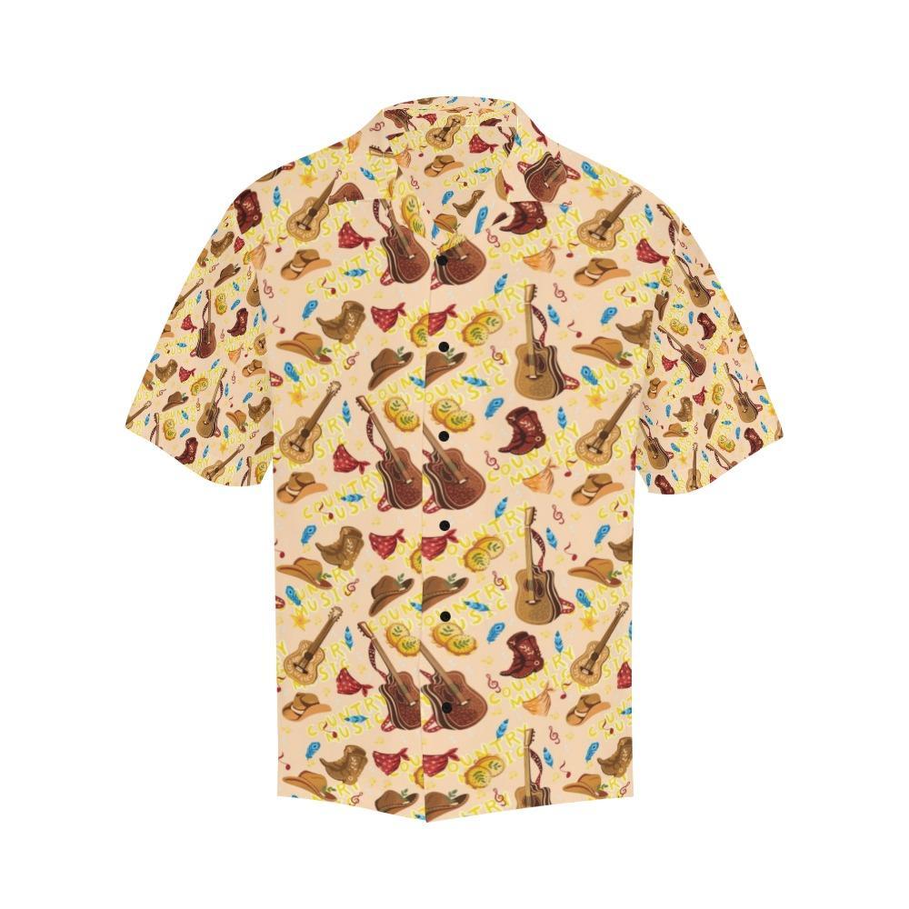 Western Lifestyle Print Design Hawaiian Shirt