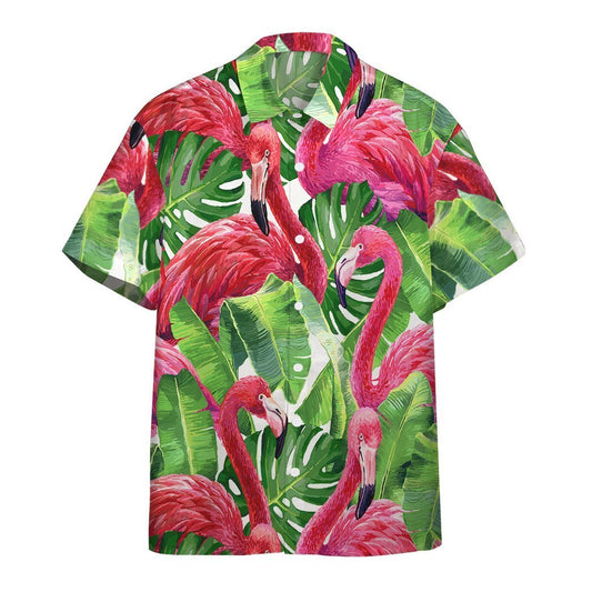  3D Flamingo Hawaii Shirt