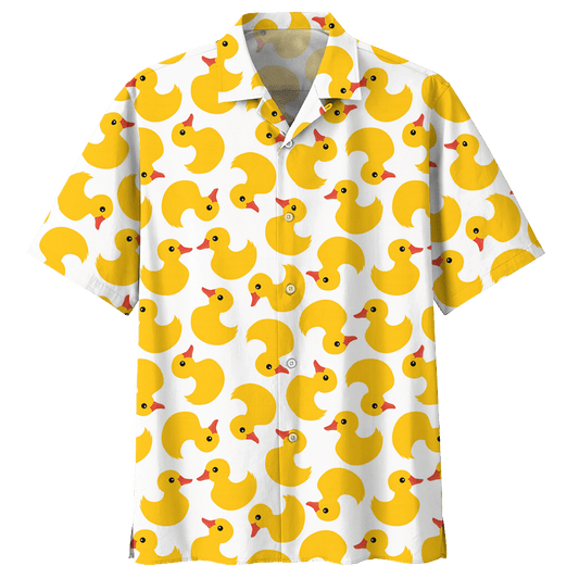 Duck  Yellow Unique Design Unisex Hawaiian Shirt For Men And Women Dhc17063639